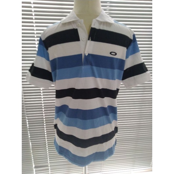 Kaos Pria Kerah Salur Hasenda Oto Ono Size S *(Baru)