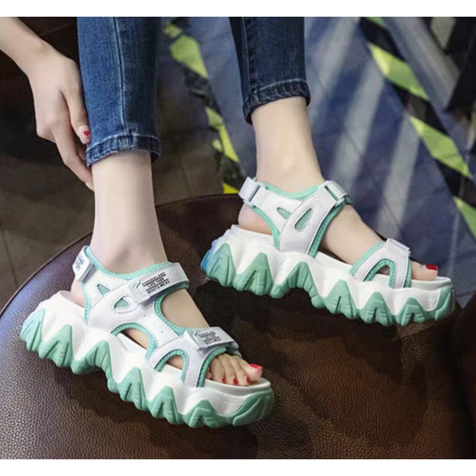 Sandal Tali Gunung Motif Gelombang CK524