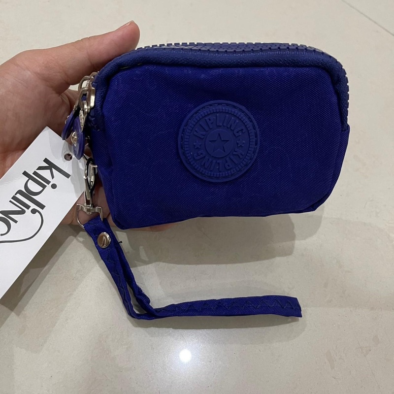 Dompet koin kipling kecil 3 sleting import