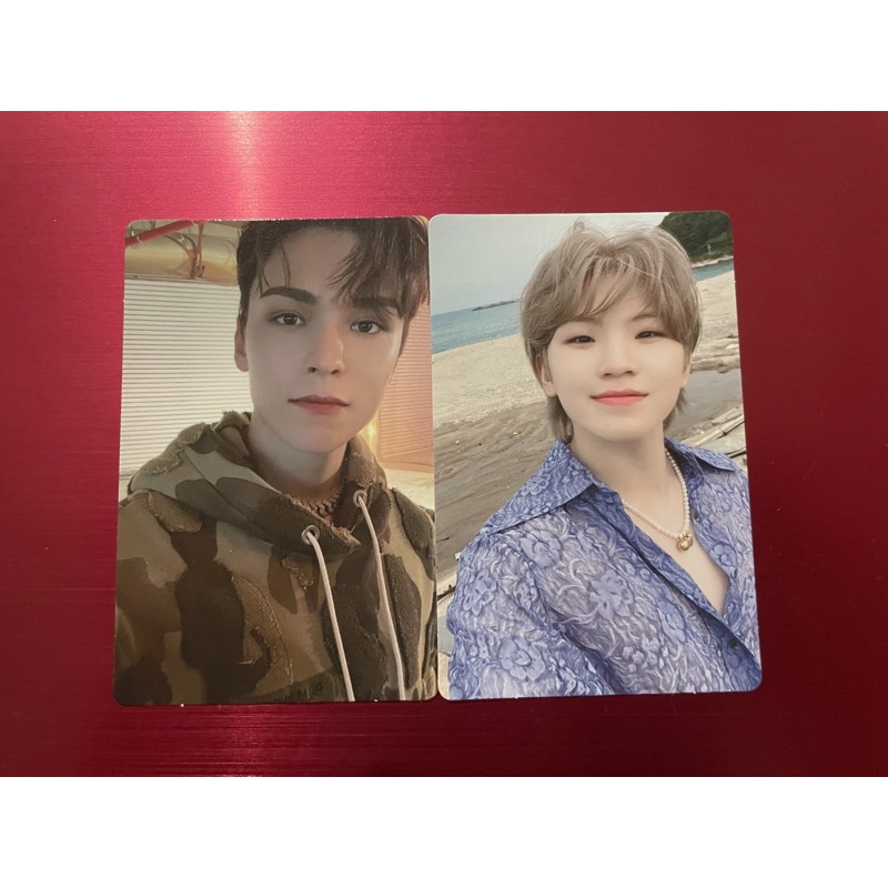 VERNON WOOZI ATTACCA OP 2 SEVENTEEN PHOTOCARD