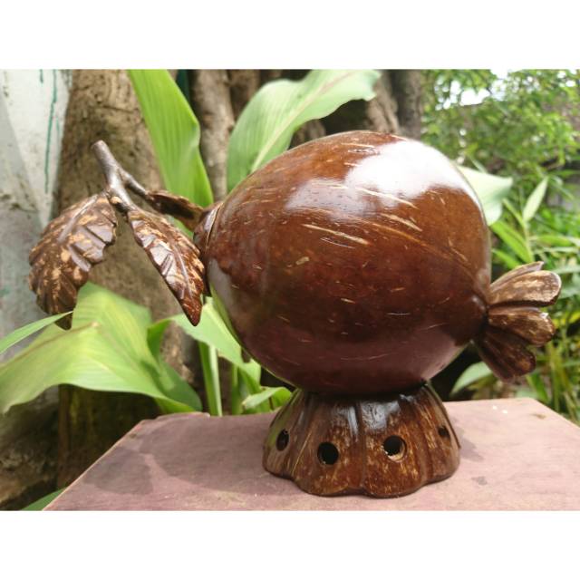 Celengan tempurung kerajinan batok kelapa Shopee Indonesia