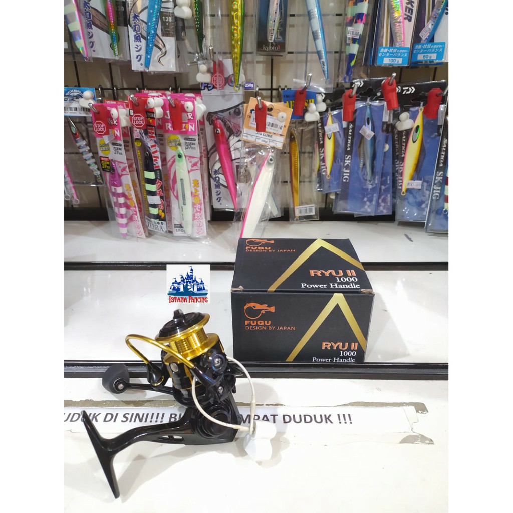 Reel Spinning Fugu Ryu II 1000, 3000, REL PUTARAN JORAN