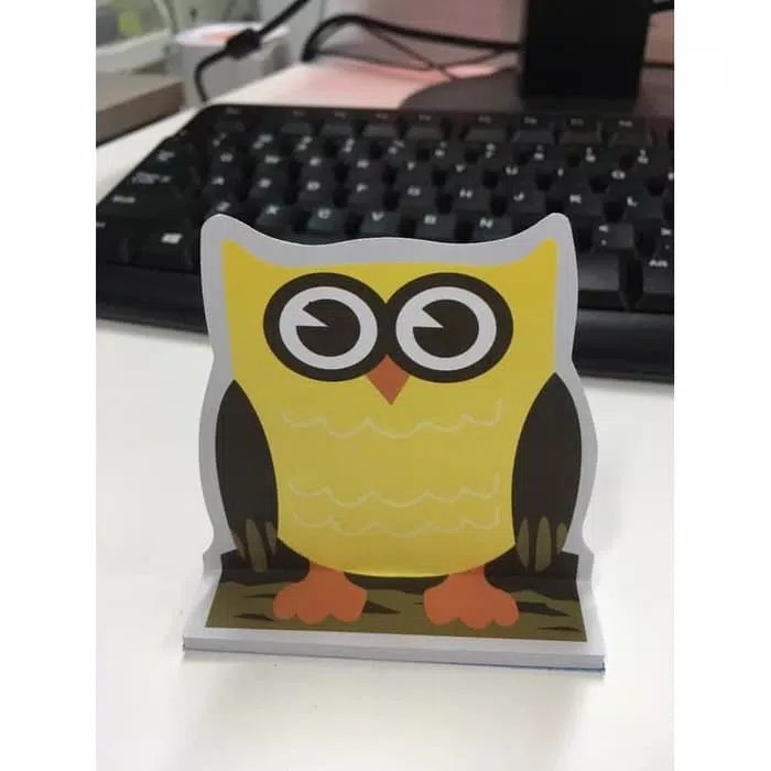 

T&J Labels Standing Notes TJ - Owl