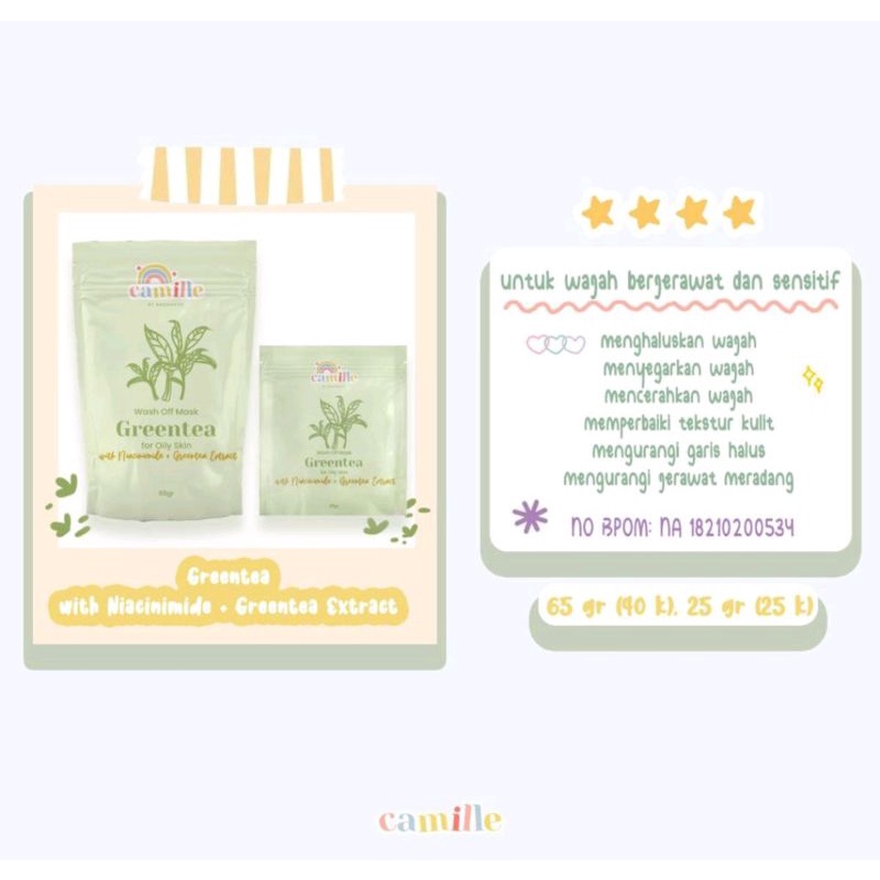 BPOM CAMILLE PRODUCT 25gr-65gr (READY STOCK)-4