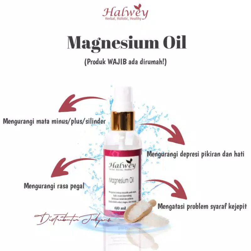 HALWEY Magnesium Oil Spray / HALWEY BANDUNG
