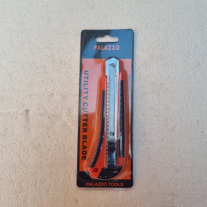 

Bagus Cutter / Pisau Kartet Palazo Gagang Karet Bagus
