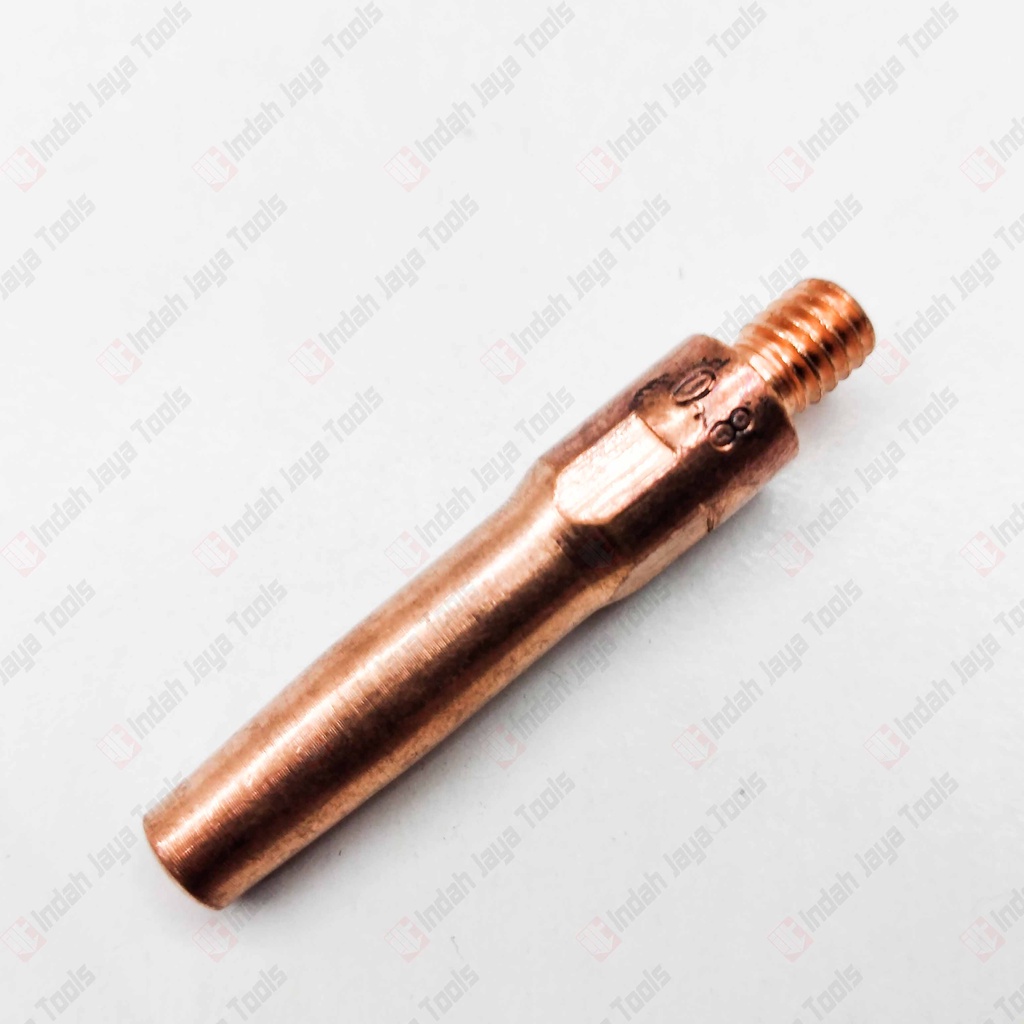 CONTACT TIP MIG M6 X 45 X 0.8 1.0 MM Kontak Nozzle MIG mb15