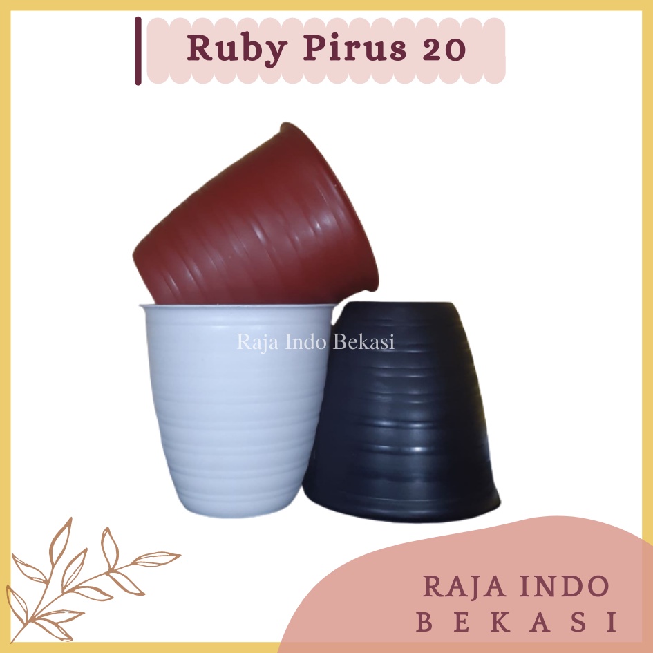 Pot Pirus 20 Putih Hitam Merah Bata - Pot Tawon Pirus Tirus 18 20 21 24 25 Cm Putih Hitam Murah - Pot Ruby Tawon 20 Pirus Tirus - Pot Tawon Tinggi 20 Putih Merah Coklat Hitam Hijau