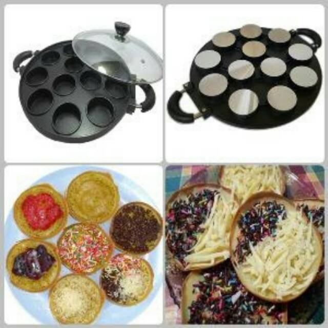 Original Cetakan martabak mini 12 lubang ASLI  HAPPY CALL