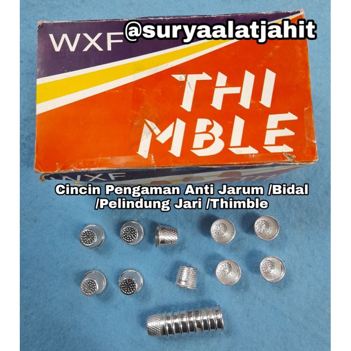 Pelindung Jari /Thimble/Bidal =Rp.650/1pcs