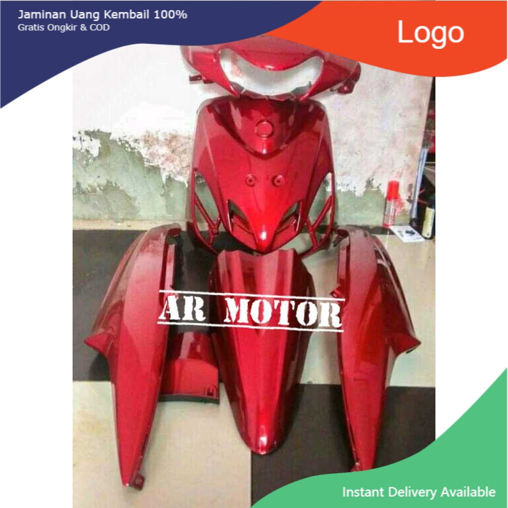FULL BODY HALUS MIO SMILE MERAH MAROON