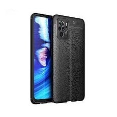 Case Autofocus Leather Xiaomi Redmi Note 10 Silikon Carbon