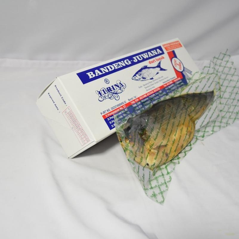 

Jangan Lewatkan Promo BJ Elrina Bandeng Vacuum BASAH 0.5kg (tahan 5 hari) merek Bandeng Juwana Elrina ☐ 51