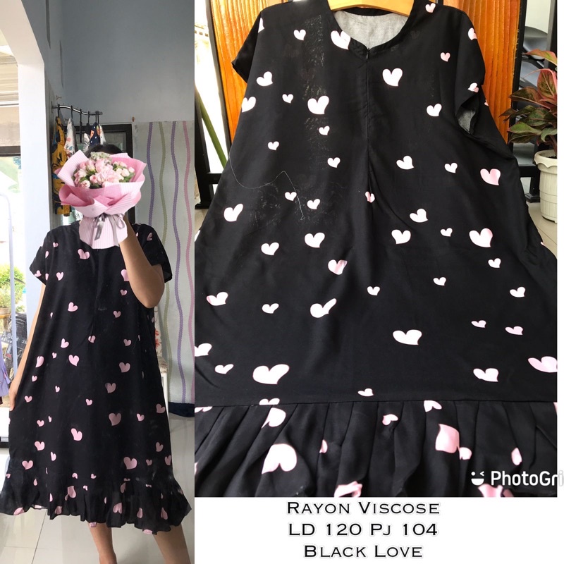 DASTER RUFFLE BUSUI SEBETIS / DASTER KEKINIAN / DASTER REMPEL VIRAL / DASTER BUSUI-Black Love