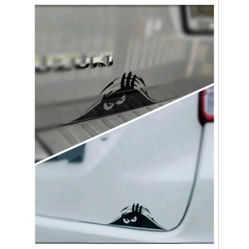 STICKER CUTTING KARAKTER LUCU STICKER MOBIL MOTOR