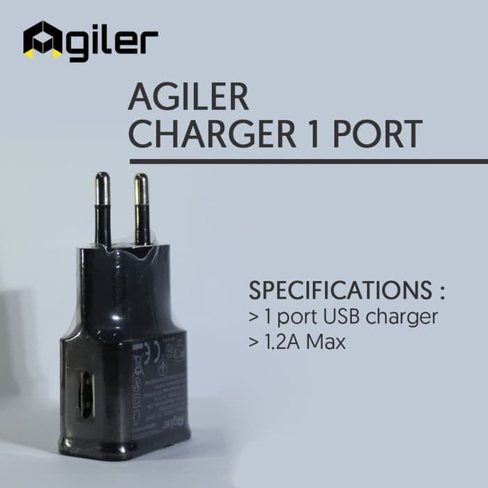 Adaptor Charger usb 1A