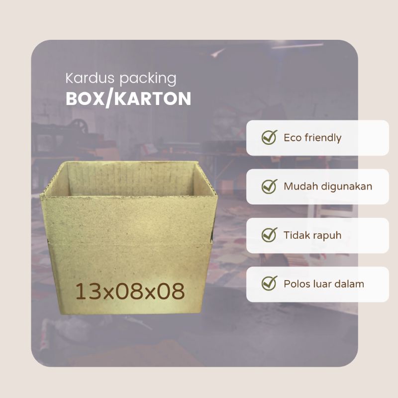 

Packing bagus 13x8x8 kardus murah kardus murah kardus online dus polos 13x8x8