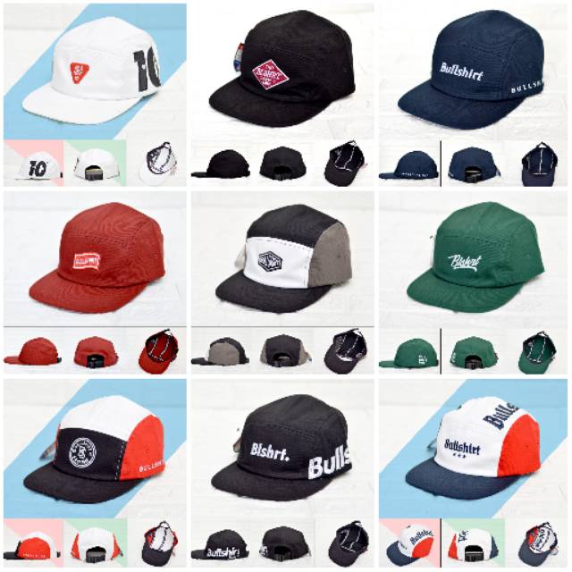 TOPI 5 PANEL / FIVE PANEL CAP