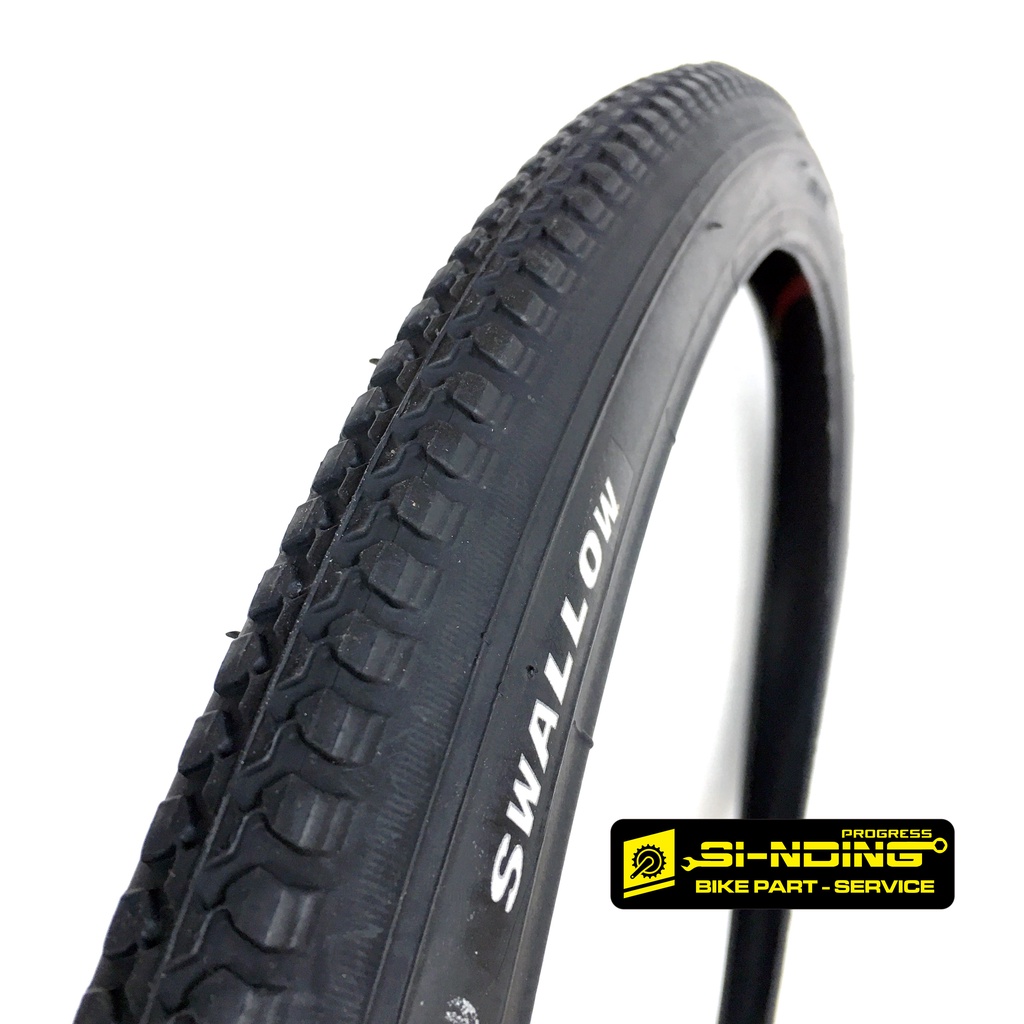 Ban Luar Sepeda Swallow 24 X 1 3/8 Hitam Polos