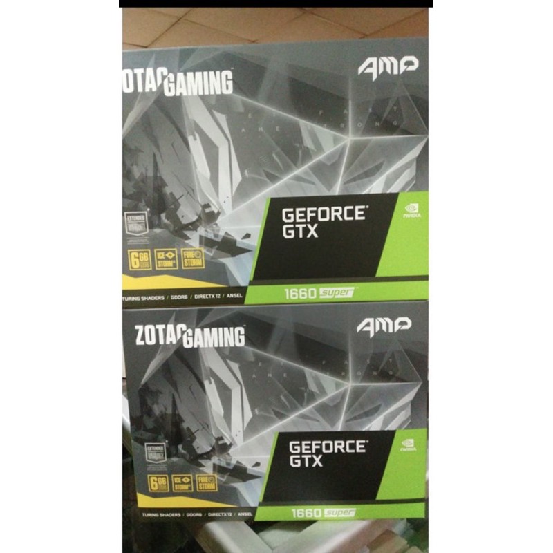 Zotac Geforce GTX 1660 SUPER AMP 6GB DDR6X 192 BIT