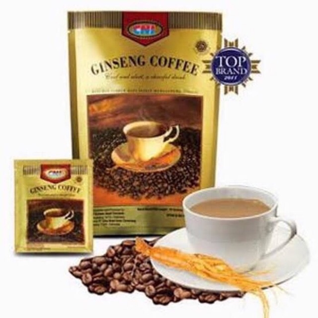 

DIJAMIN ORI 100% GINSENG COFFEE CNI KOPI GINSENG ASLI ORIGINAL ISI 20 SACHET