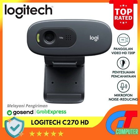 Webcam Logitech USB HD  C270 with Microphone