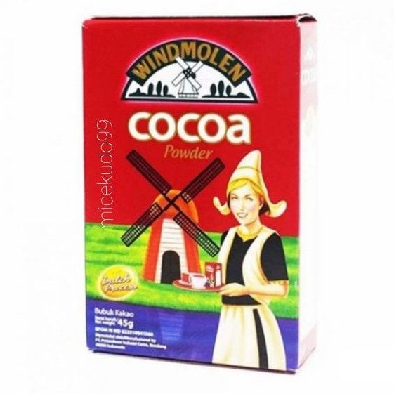 

WINDMOLEN COCOA POWDER 45 GRAM / BUBUK COKLAT / COKELAT TABUR / KAKAO