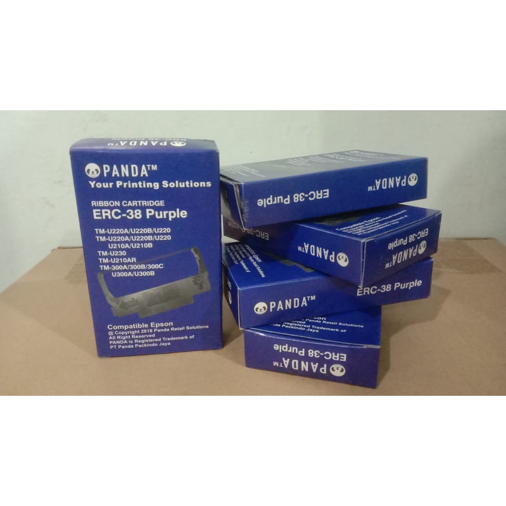 PANDA ERC-38 RIBBON CARTRIDGE PITA PRINTER KASIR ERC38 PANDA PRINTER EPSON TMU220