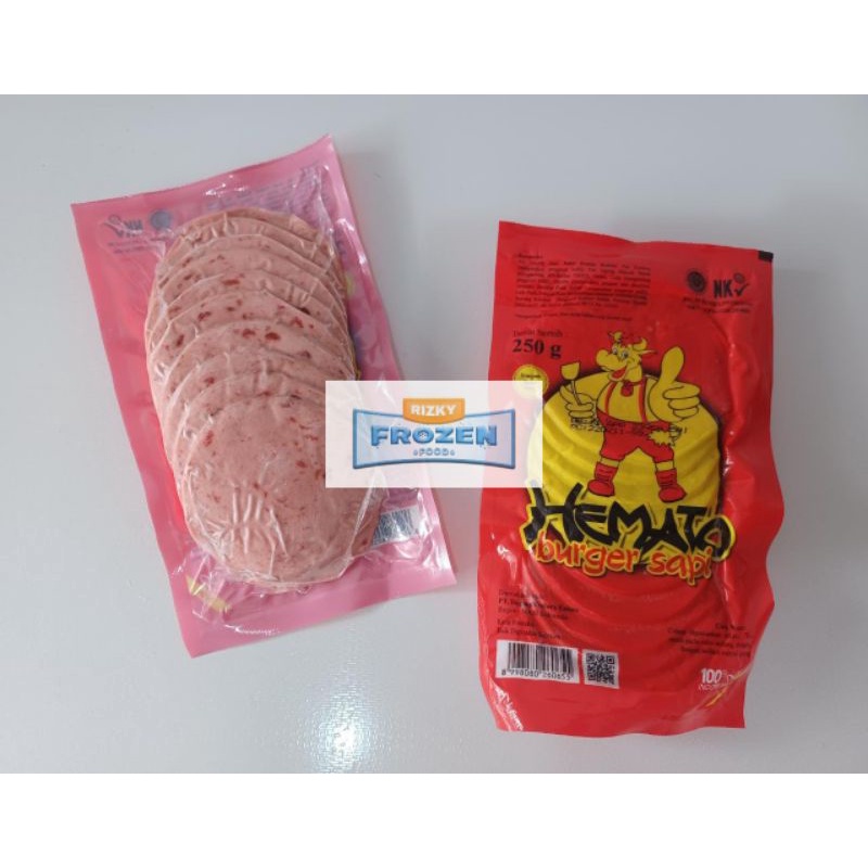 

Hemato Burger Sapi 10 | 20 pcs