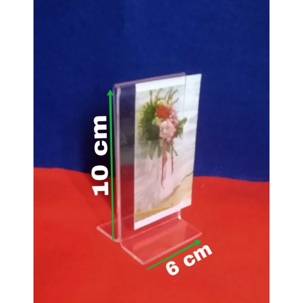 

akrilik no meja 10 x 6 cm