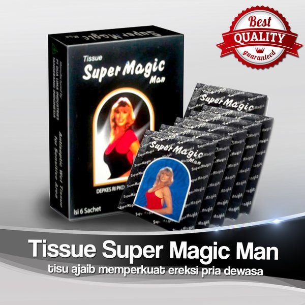 Tissue Magic Man Care - Original - 6 Sachet
