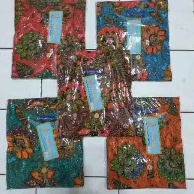 Daster Batik,Lengan Pendek,Kencana Ungu Asli Label Biru K2,08,04,3L,Simanis,19( tangan 3/4)