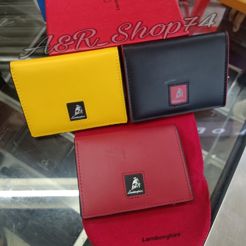 Dompet Kartu Lamborghini Card Holder Premium Quality