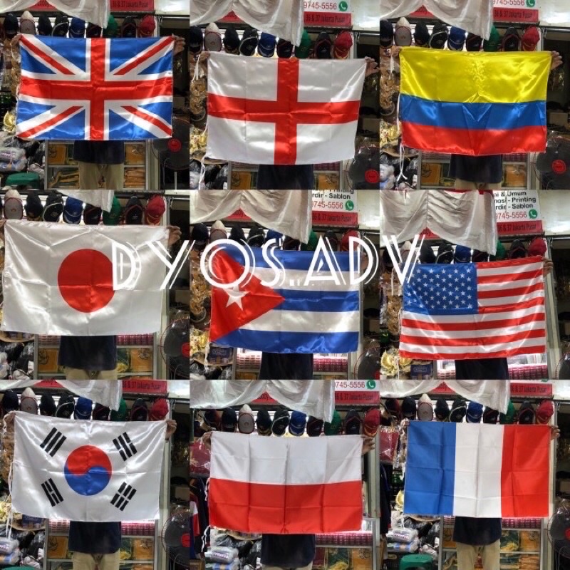 Bendera negara G20 60x90 cm