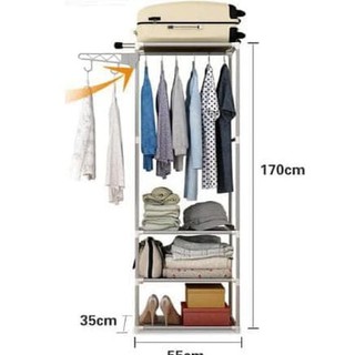 Stand Hanger Lemari Baju Gantungan Pakaian Rak Baju Rak Stand Hanger Lemari Baju Gantungan Pakaian Rak Baju Rak