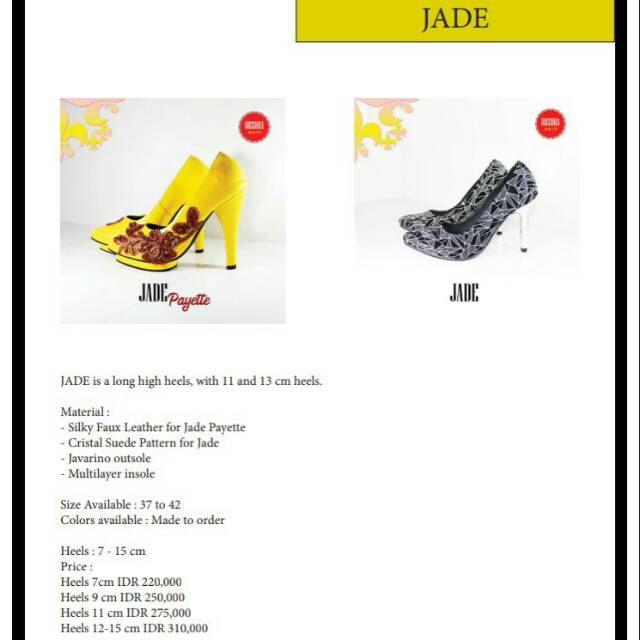 ORZORA SHOES - JADE AND JADE PAYETTE