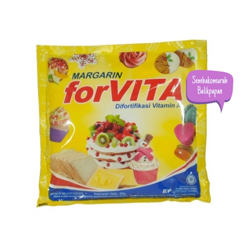 

margarin FORVITA sachet 200gr