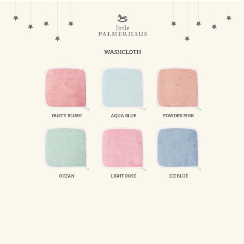 Little Palmerhaus Washcloth Bam&amp;Boo 1pcs(DIJUAL SATUAN)