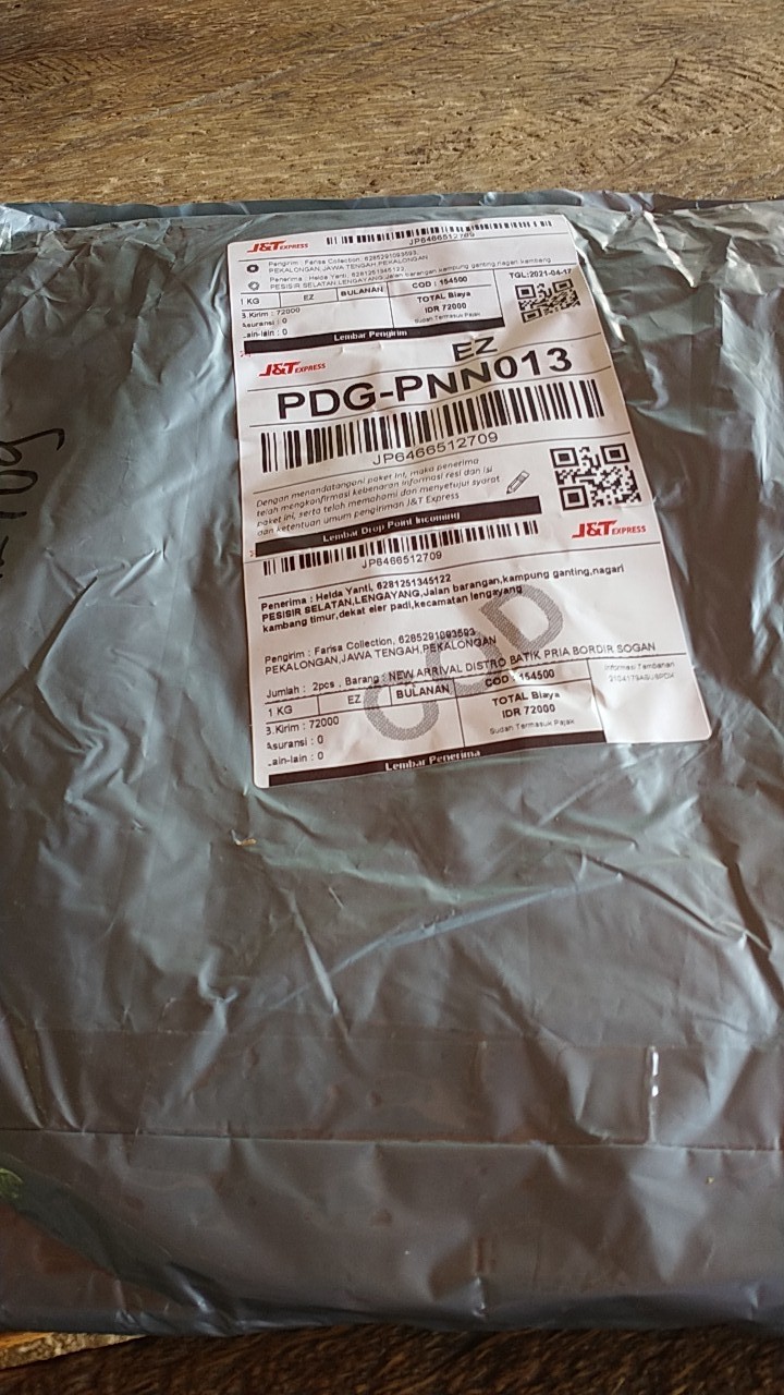 New Arrival Distro Batik Pria Bordir Sogan Hrb026 Batikaf Notoarto Batik Original Pekalongan