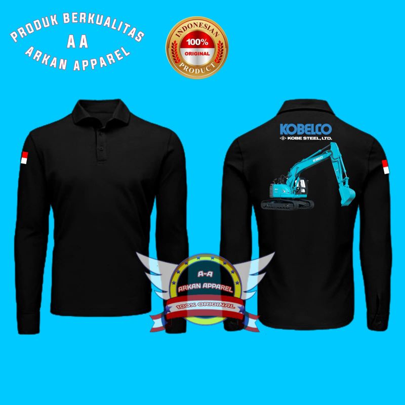 KAOS KERAH KOBELCO KAOS POLO SHRIT KOBELCO