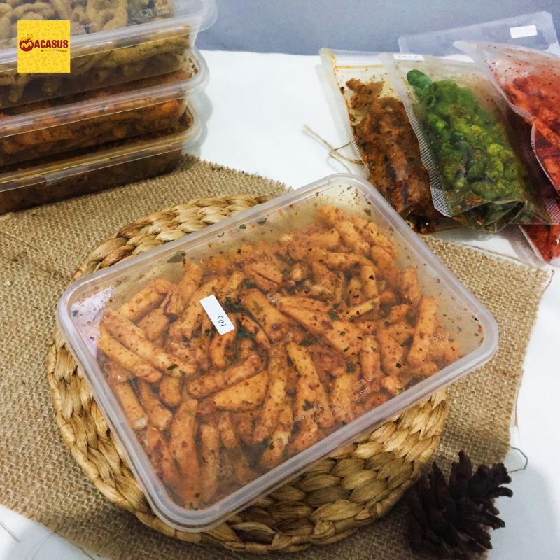 

Basreng Bakso Goreng Pedas Daun Jeruk Dan Balado Pedas