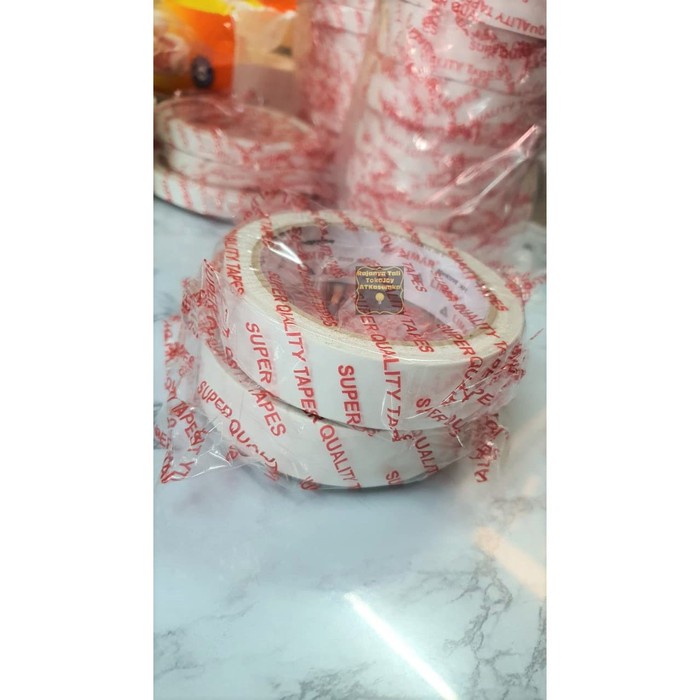 

Double Tape MURAH Kertas 1" Inch x 10 Meter RJT