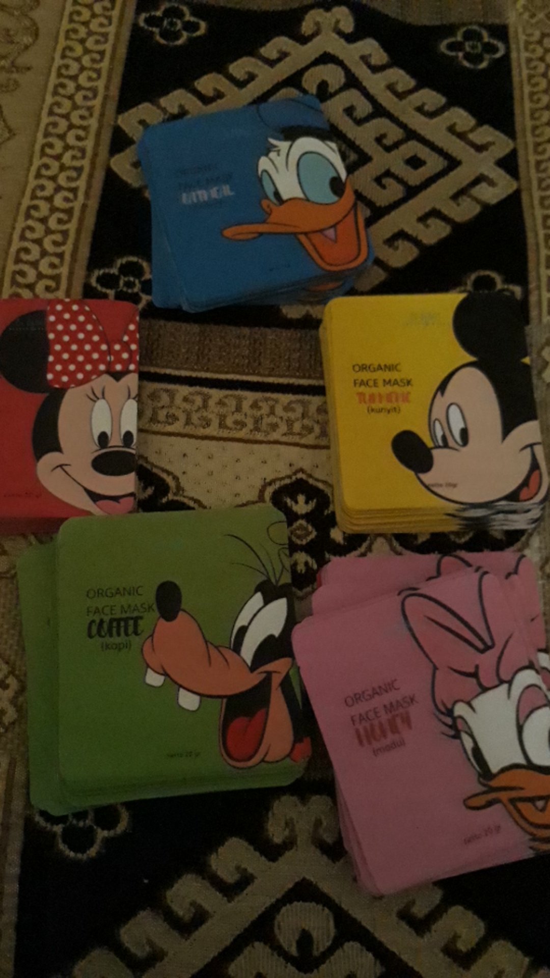 Sachet Masker Ukuran 8x9cm Full Colour Non Ziplock