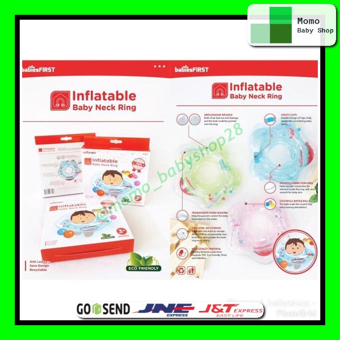 Babiesfirst ban renang bayi | ban leher bayi | ban renang leher