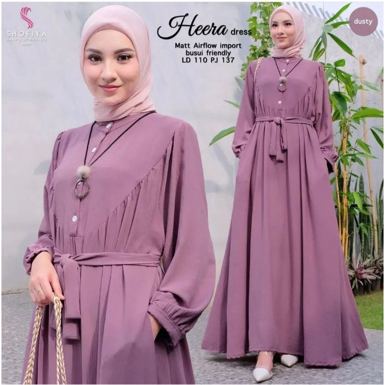 HEERA DRESS CRINGCLE AIR FLOW/PAKAIAN WANITA KEKINIAN 2022 TERLARIS/PAKAIAN MUSLIMAH JUMBO TERPEPULE2022R TAHUN/GAMIS CRINKLE TERBARU 2022/DRESS MUSLIMAH TERLARIS BAHAN CRINKLE AIR FLOW /LONG DRESS