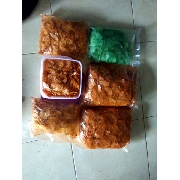 

KRIPCA/KERIPIK KACA/KERIPIK BELING BANYAK RASA 250gr dan 500gr