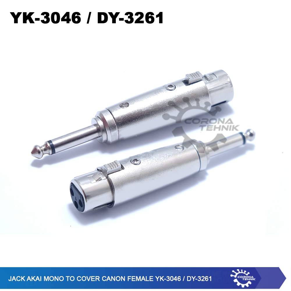YK-3046 / DY-3261 - Jack Akai Mono to Cover Canon Female
