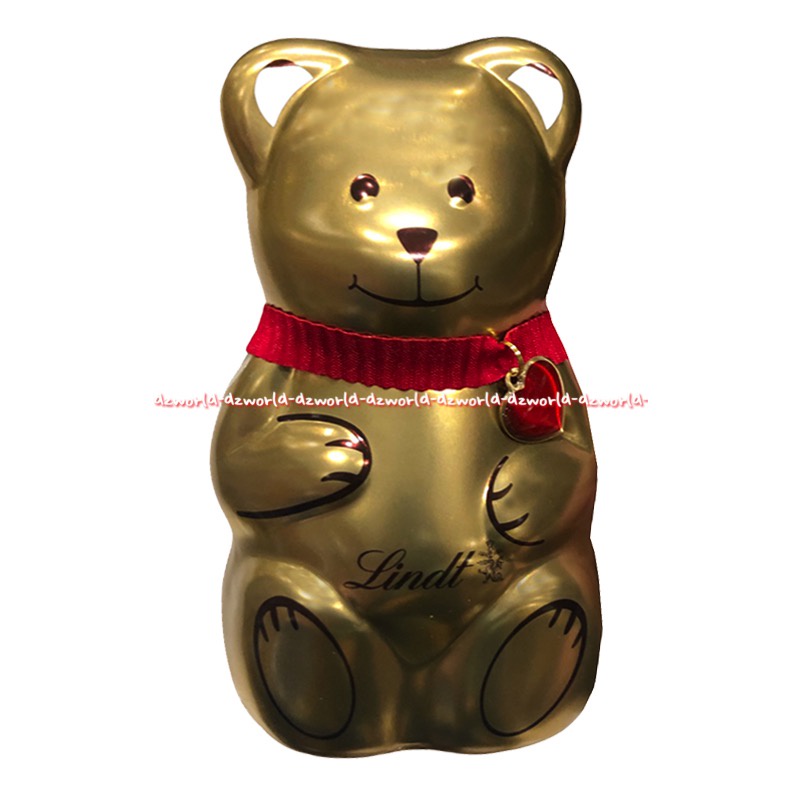 Lindt Lindor Chocolate Coklat Dengan Packing Model Beruang Emas Gold Bear Coklat Swiss Lind Lint