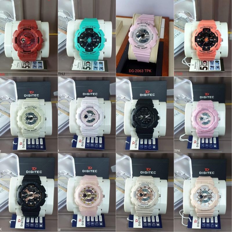 Jam Tangan Wanita Digitec DG 2063 2063 ORIGINAL/ DG 4020 TERBARU