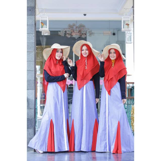 SALE SALE Gamis Zeba Set ORI VIENDRA SYAR'I